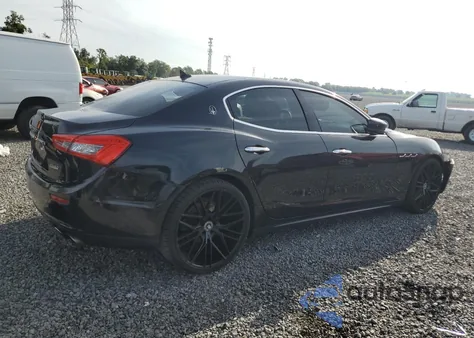 2014 Maserati Ghibli из США, поврежденный, VIN ZAM57XSA3E1086448